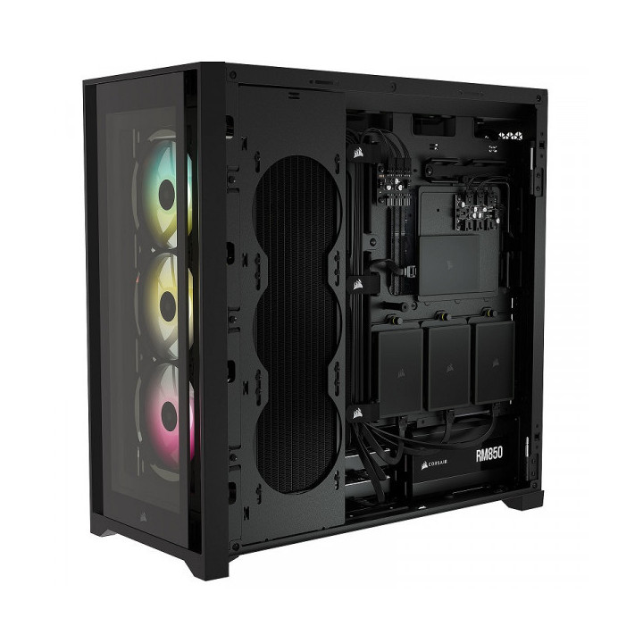 Corsair iCUE 5000X RGB Tempered Glass (Noir) Boitiers PC Corsair Maroc