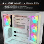 be quiet! Light Base 500 LX Blanc