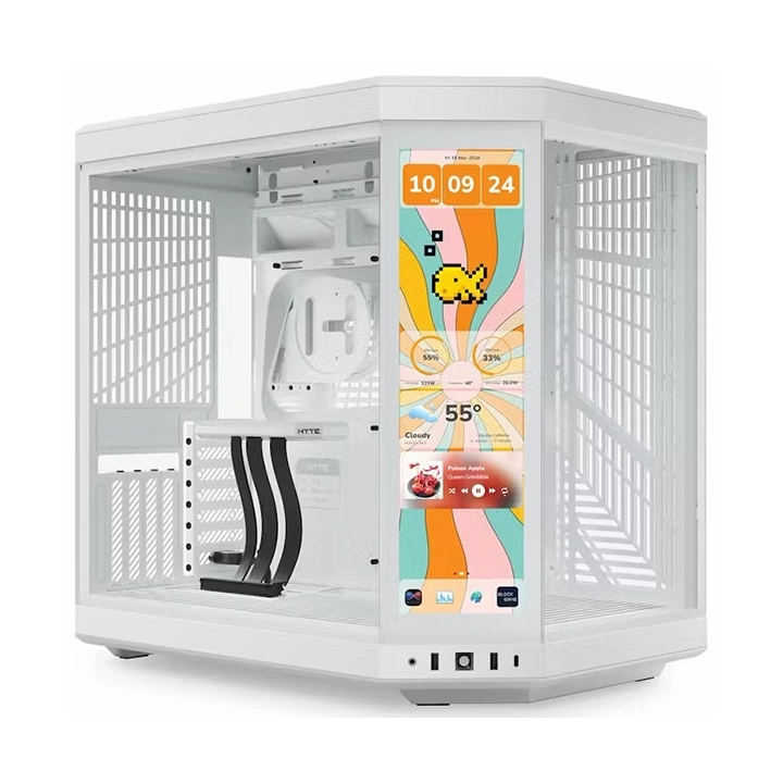 Hyte Y70 Touch Infinite Blanc 14.9″ Boitiers PC HYTE Maroc