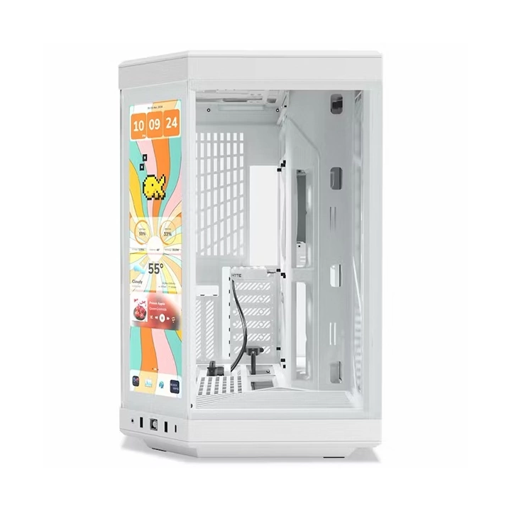 Hyte Y70 Touch Infinite Blanc 14.9″ Boitiers PC HYTE Maroc