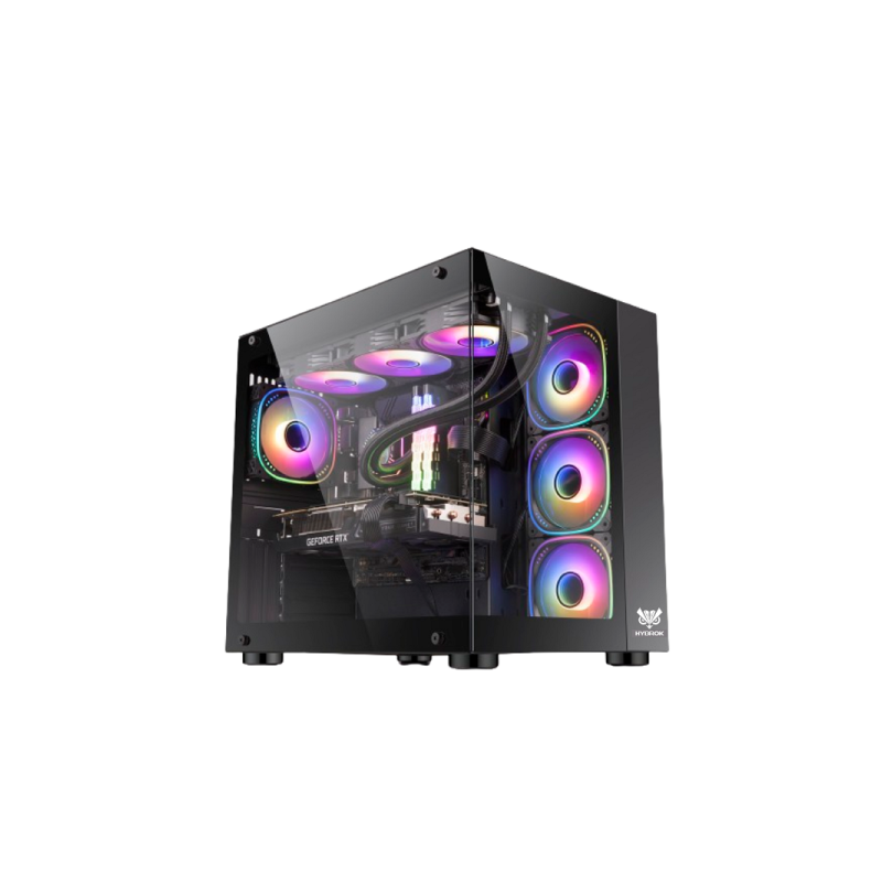 HYBROK TITAN EVO BLACK (7 Fans ARGB)