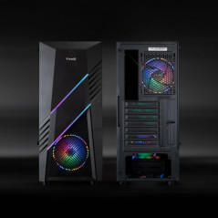 TooQ TQGCC102-B BIOHAZARD Black Boitiers PC TooQ Maroc