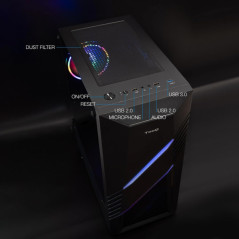 TooQ TQGCC102-B BIOHAZARD Black Boitiers PC TooQ Maroc