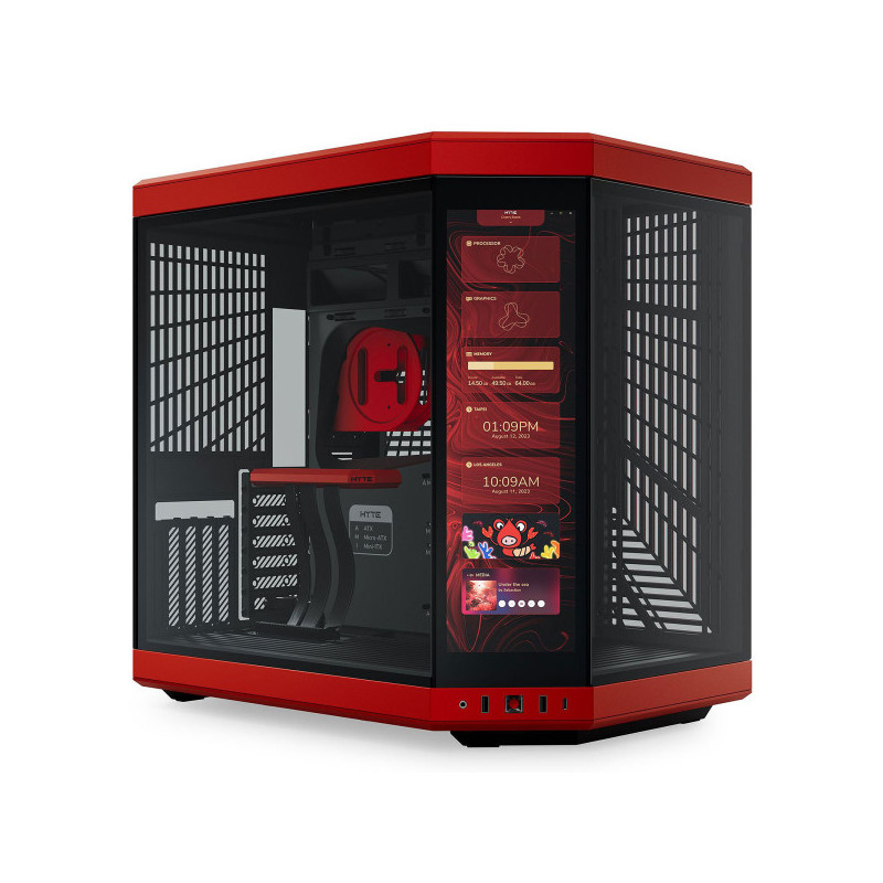 Hyte Y70 Touch Infinite (Noir/Rouge)