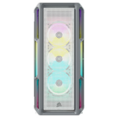 Corsair iCUE 5000T RGB (Blanc) Boitiers PC Corsair Maroc