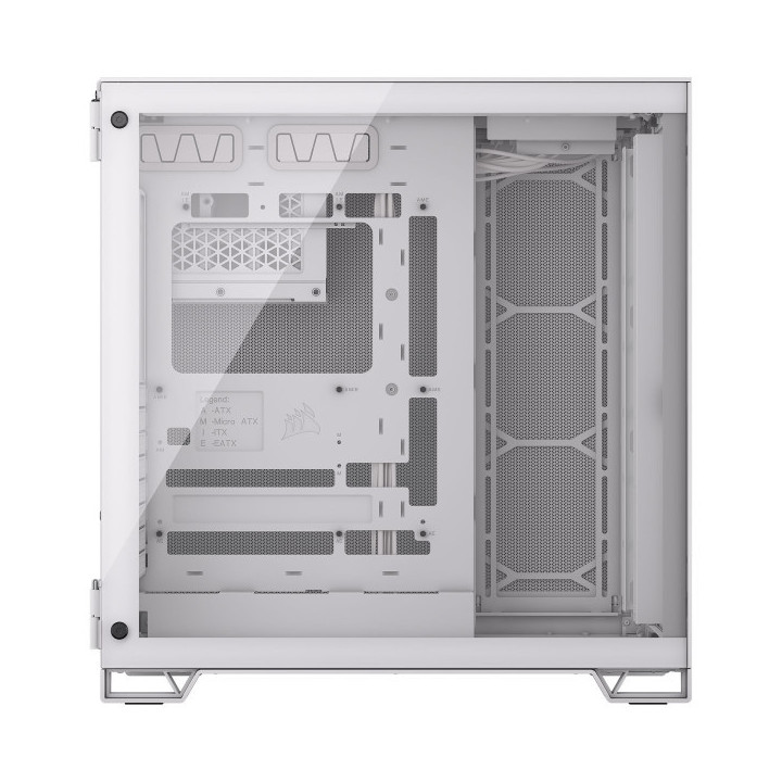 Corsair 6500D AirFlow Blanc Boitiers PC Corsair Maroc