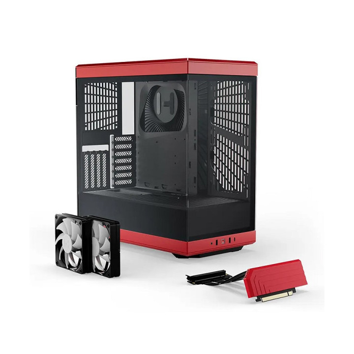 Hyte Y40 Red Boitiers PC HYTE Maroc