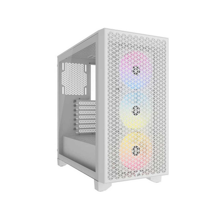 Corsair 3000D RGB Airflow (Blanc) Les Moyennes Tours Corsair Maroc