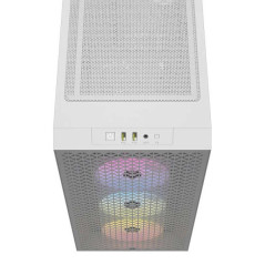 Corsair 3000D RGB Airflow (Blanc) Les Moyennes Tours Corsair Maroc