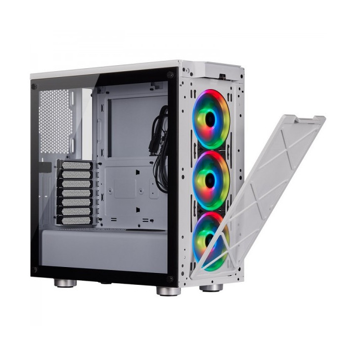 Corsair iCUE 465X RGB (Blanc) Boitiers PC Corsair Maroc