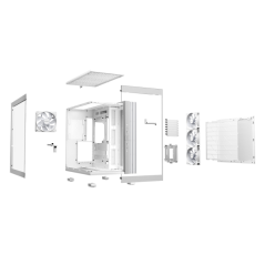 be quiet! Light Base 600 LX Blanc Boitiers PC be quiet! Maroc