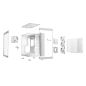 be quiet! Light Base 600 LX Blanc be quiet! Light Base 600 LX Blanc