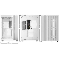 be quiet! Light Base 600 LX Blanc Boitiers PC be quiet! Maroc