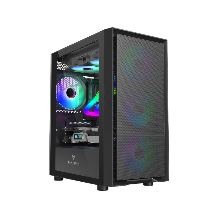 Connect Airboost ARGB (Micro ATX) Boitiers PC Connect Maroc