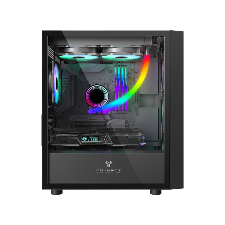 Connect Airboost ARGB (Micro ATX) Boitiers PC Connect Maroc