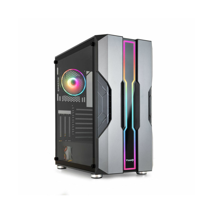 TooQ TQGCC103-B NIGHTCITY Black Boitiers PC TooQ Maroc