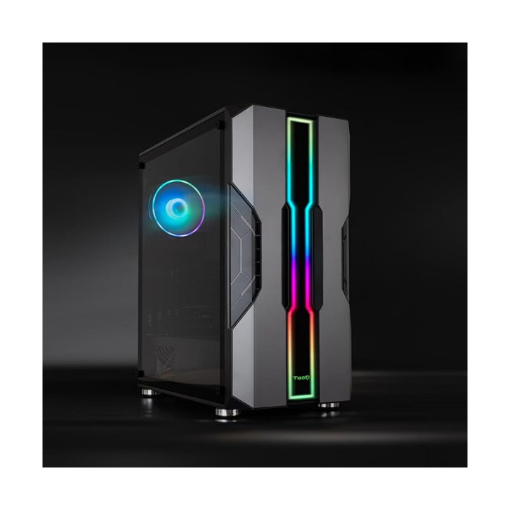 TooQ TQGCC103-B NIGHTCITY Black Boitiers PC TooQ Maroc