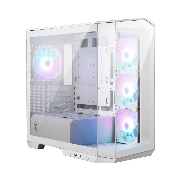 MSI MAG PANO M100R PZ White (Micro-ATX) Boitiers PC MSI Maroc