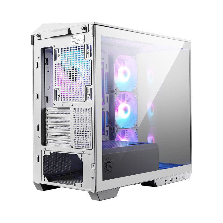 MSI MAG PANO M100R PZ White (Micro-ATX) Boitiers PC MSI Maroc