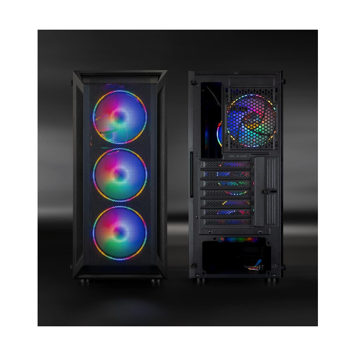 TooQ TQGCC101-B RAGNÄROK Black Boitiers PC TooQ Maroc