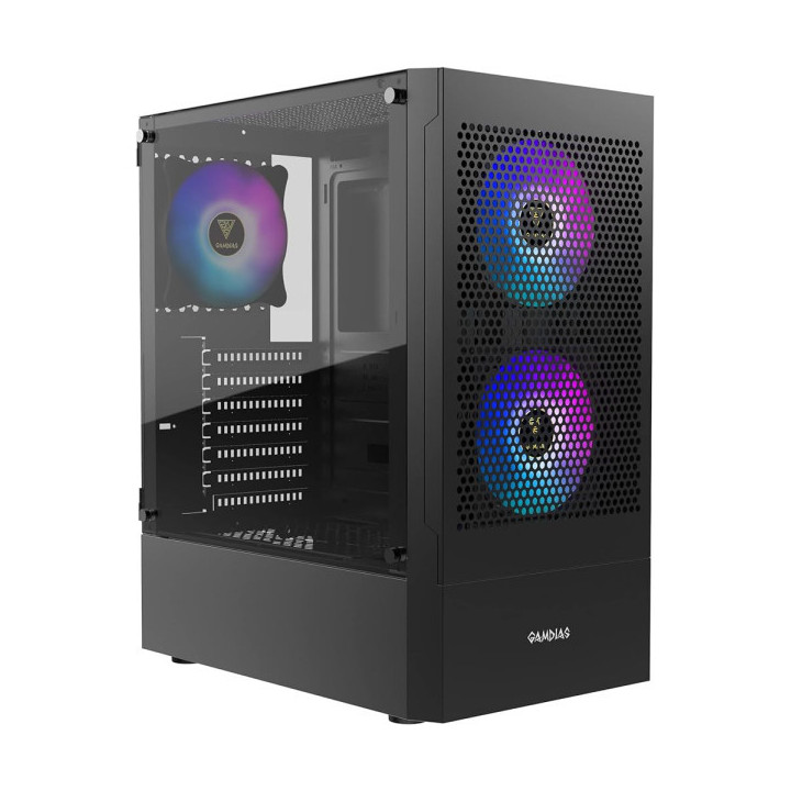 Gamdias Talos E3 Mesh Black Boitiers PC Gamdias Maroc