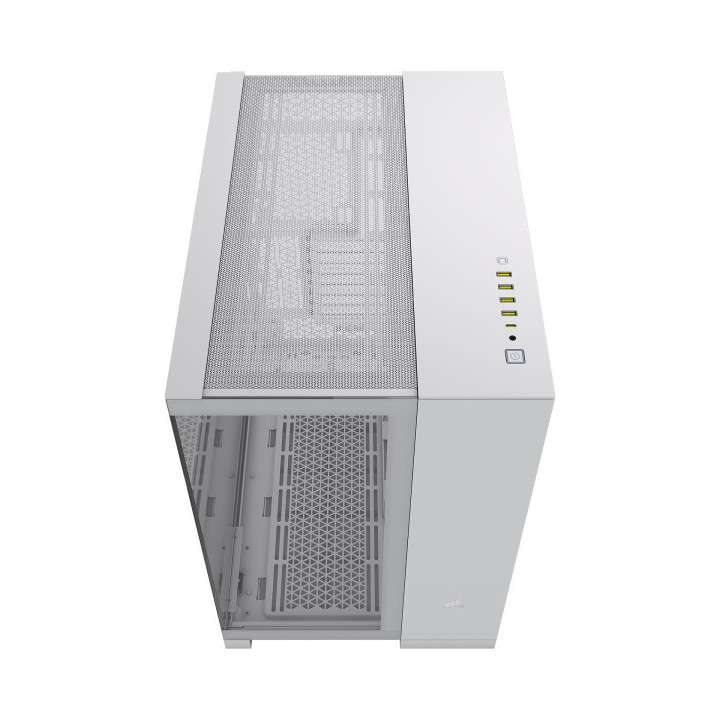 Corsair 6500X Blanc Boitiers PC Corsair Maroc