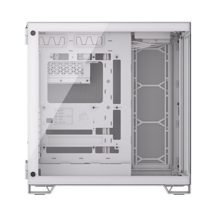 Corsair 6500X Blanc Boitiers PC Corsair Maroc