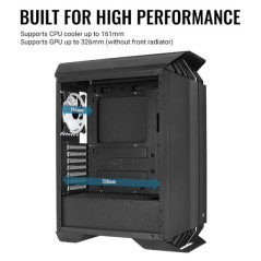 AeroCool Gladiator Duo ARGB Black Boitiers PC Aerocool Maroc