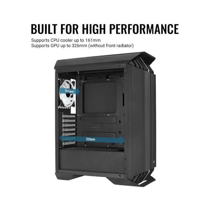 AeroCool Gladiator Duo ARGB Black Boitiers PC Aerocool Maroc