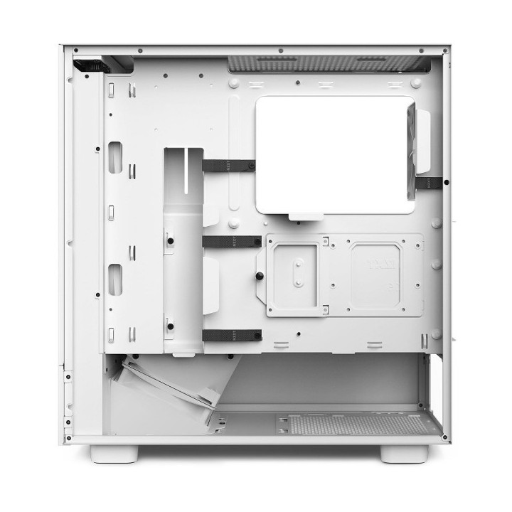 NZXT H5 Flow RGB White Boitiers PC NZXT Maroc