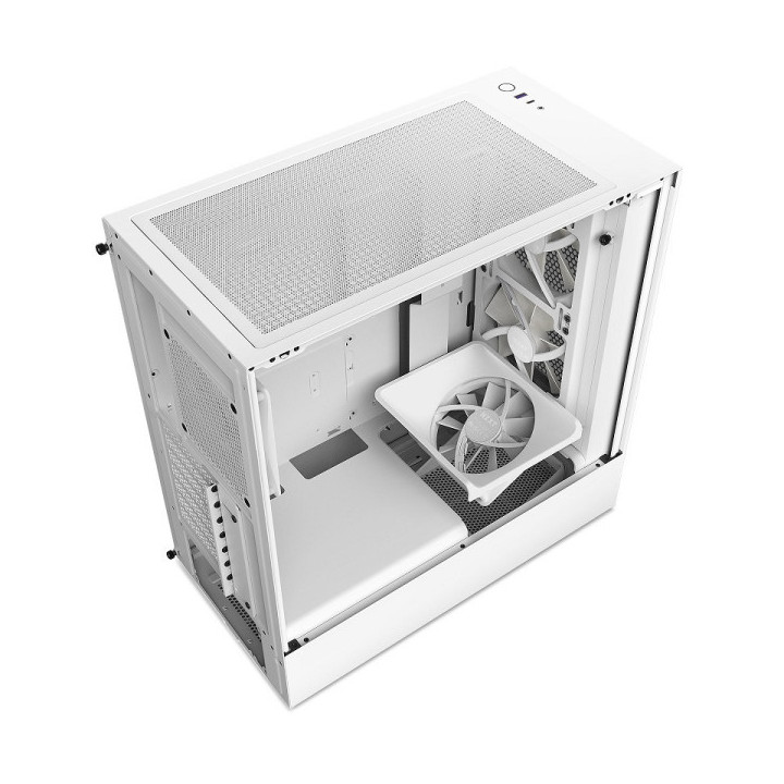 NZXT H5 Flow RGB White Boitiers PC NZXT Maroc
