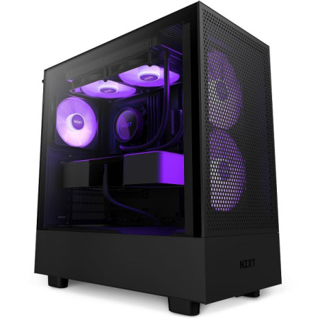 NZXT H5 Flow RGB Black Boitiers PC NZXT Maroc