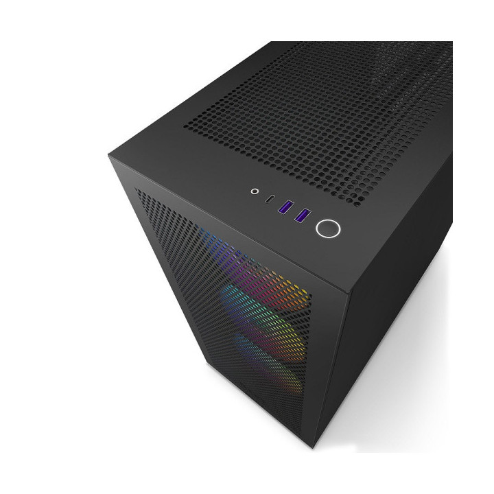 NZXT H7 Flow RGB Black Boitiers PC NZXT Maroc