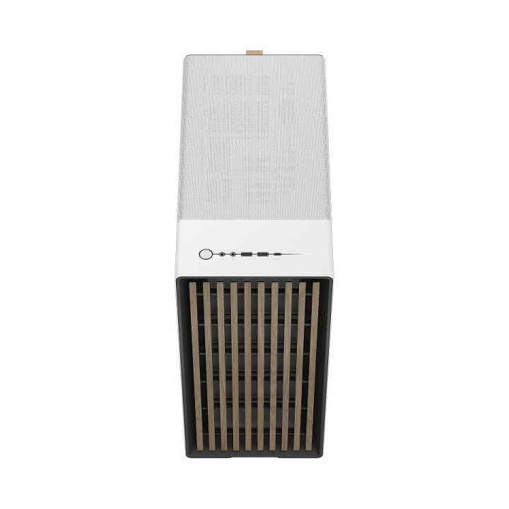 Fractal Design North Chalk TG Clear White Boitiers PC Fractal Desig...