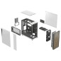 Fractal Design North Chalk TG Clear White