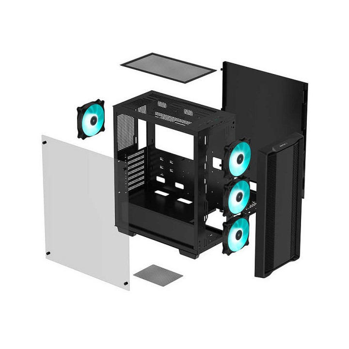 DeepCool CC560 Black Boitiers PC DeepCool Maroc