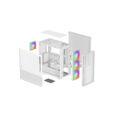 DeepCool CH560 DIGITAL White Boitiers PC DeepCool Maroc