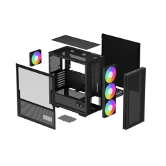 DeepCool CH560 DIGITAL Black Boitiers PC DeepCool Maroc