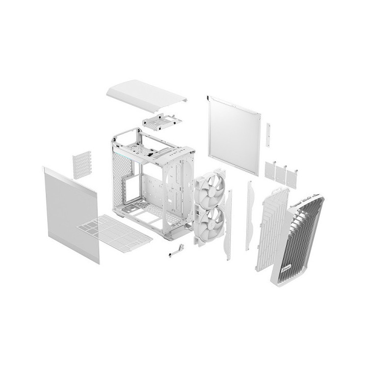Fractal Design Torrent Compact RGB TG (Blanc) Boitiers PC Fractal D...