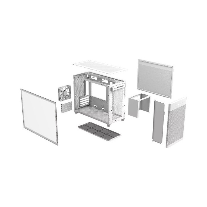 ASUS Prime AP201 TG White Boitiers PC ASUS Maroc