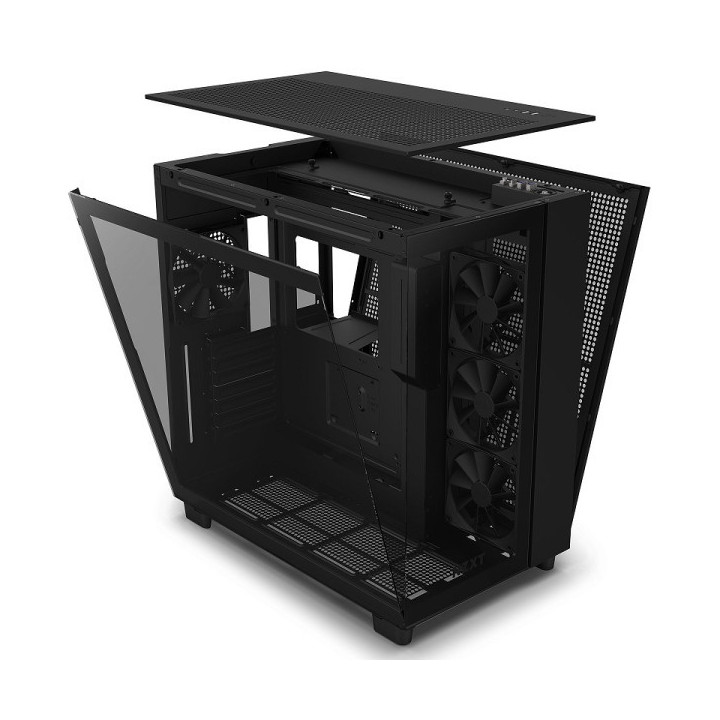 NZXT H9 Flow Black Boitiers PC NZXT Maroc
