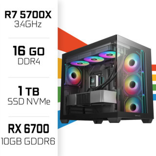 PC Gamer UltraPC Ryzen 7 5700X/16GB/1TB SSD/RX6700 AMD Ryzen 7 Ultr...