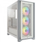 Corsair iCUE 4000X RGB Tempered Glass (Blanc)
