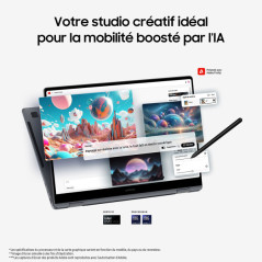 Samsung Galaxy Book4 Pro 360 16" (NP960QGK-KG2FR) Ultra 7 155H/16 G...