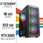 PC Gamer UltraPC Intel Core i7 12700KF/512GB SSD/16GB DDR4/RTX5060