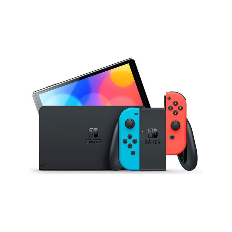 Nintendo Switch OLED (bleu/rouge)
