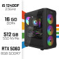 PC Gamer UltraPC i5 12400F/16GB/512GB SSD/RTX5060