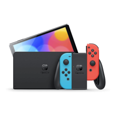 Nintendo Switch OLED (Bleu/Rouge) - Occasion - 128 GB Console Ninte...