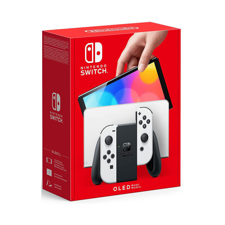 Nintendo Switch OLED (white) Console Nintendo Switch Nintendo Maroc