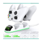 Station de charge de Manette Xbox Series X|S/Xbox One (Blanc)
